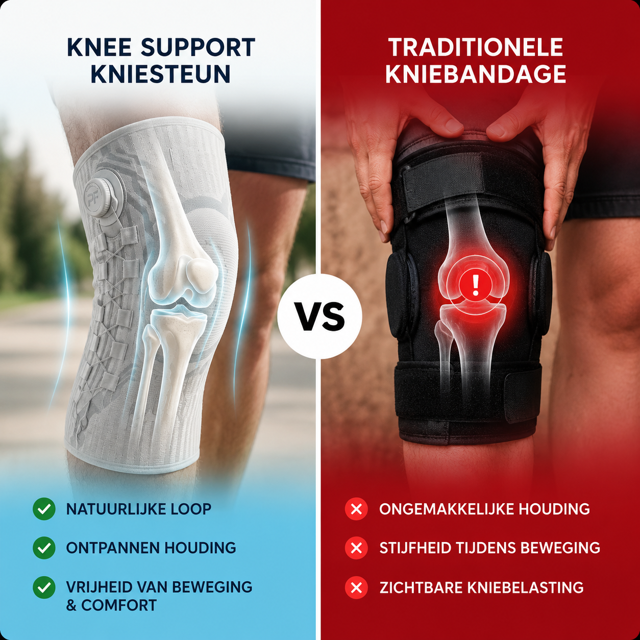 FlexiBrace | Kracht terug in uw knie