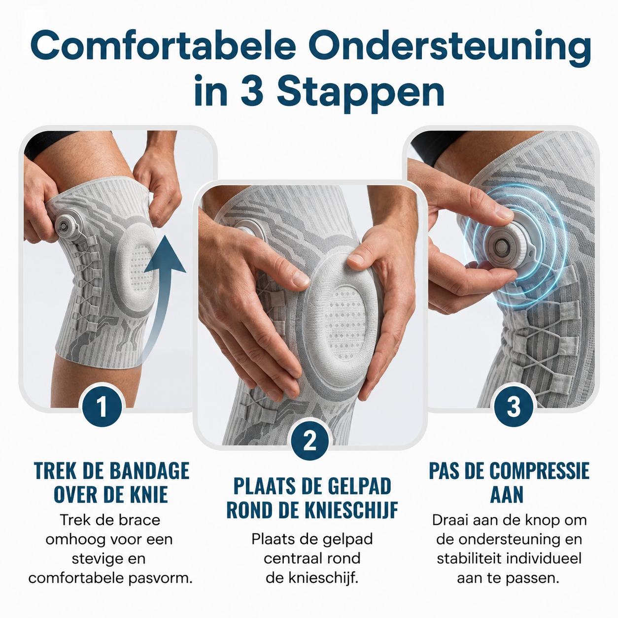 FlexiBrace | Kracht terug in uw knie