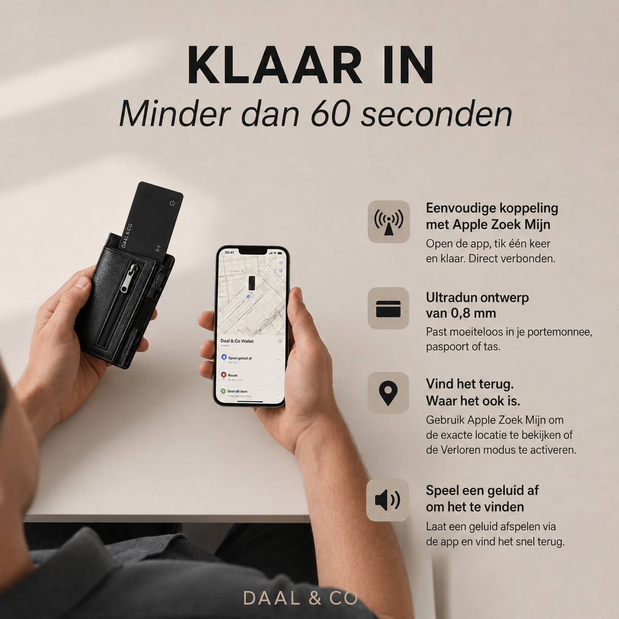 Daal & Co Tracking Kaart