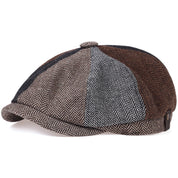 Herringbone Wollen Pet - Brons